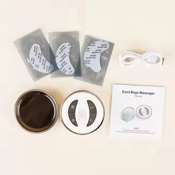 Mini Eye Beauty Device EMS Eye Care Capsule Micro Current Heat Therapy